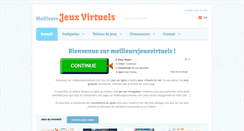 Desktop Screenshot of meilleursjeuxvirtuels.com
